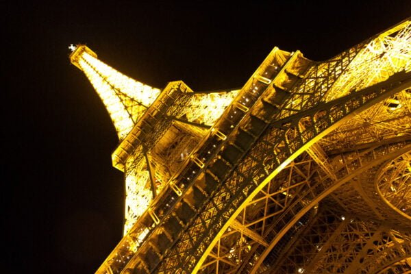 Eifel Tower at night