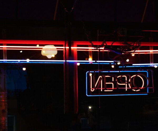 Neon sign